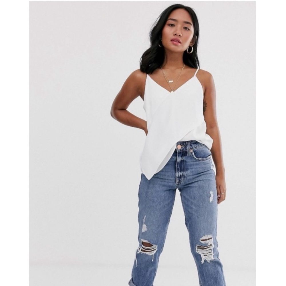 Petite Boyfriend Jean Mid Wash Size 4